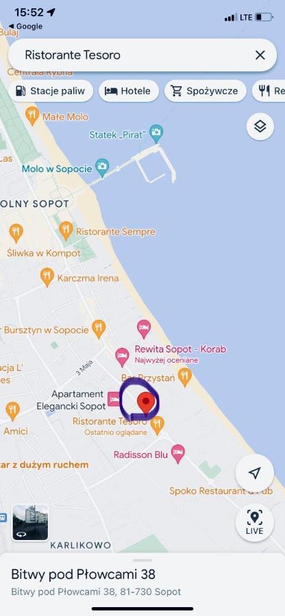 Apartamenty 4 Pory Roku- 200M Plaza, Prywatny Parking سوبوت المظهر الخارجي الصورة